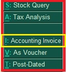 Accounting inventory purchase entry